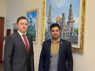 Meeting of Ildar Nurimanov with a representative of the Mustafa Science and Technology Foundation