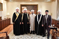 Ответственный секретарь Международного мусульманского форума Дамир Мухетдинов встретился с муфтием Турции