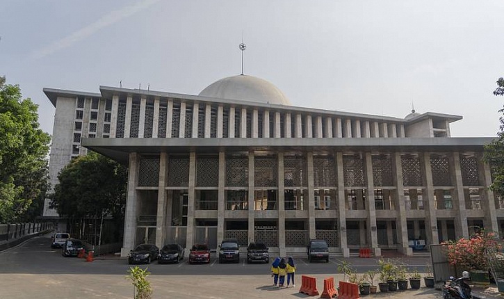 The Istiqlal Mosque in central Jakarta