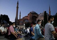 Известный турецкий медиаресурс m.haber7 опубликовал материал об отношении российских мусульман к возвращению Айя-Софии исторического статуса Дома Всевышнего