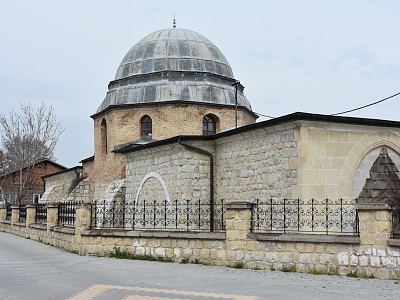 800-year-old mosque is being restored after an earthquake