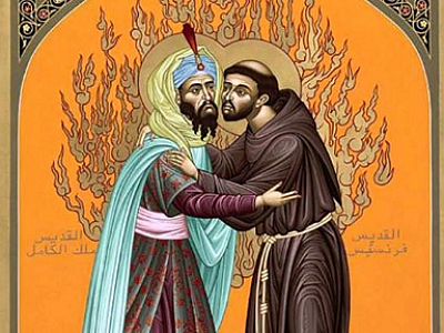 On the meeting of the nephew of Saladin with St. Francis