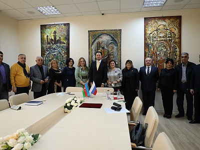 In the year of the 880th anniversary of the great Ganjavi, a memorandum of cooperation was signed between scientific and educational institutions of Russia and Azerbaijan