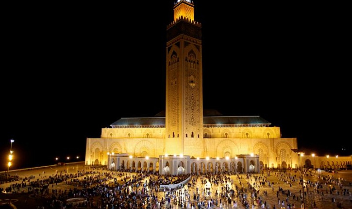Мечеть Хасана II в Касабланке (Марокко)