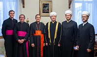 Встреча муфтия Гайнутдина с главой Папского совета кардиналом Гиксотом