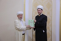 Встреча Дамира Мухетдинова с верховным муфтием Узбекистана Усмонхоном Алимовым