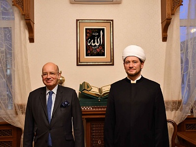 French Ambassador Pierre Levy: We are grateful to Mufti Sheikh Ravil Gaynutdin