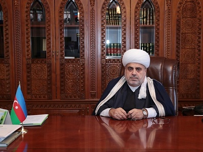 Поздравление муфтия Гайнутдина председателю Управления мусульман Кавказа Шейх-уль-исламу Аллахшукюру Пашазаде