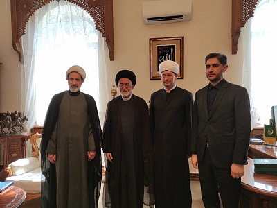 Chairman of the Supreme Council of the World Assembly of Rapprochement of Madhhabs Seyed Ali Gazi Askar visited the RBM RF