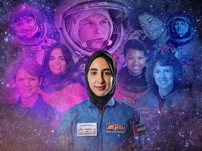 Nora Al-Matrooshi is the first Muslim "Space girl"