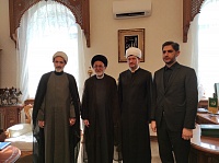 Председатель Высшего совета Всемирной ассамблеи сближения мазхабов Сейед Али Гази Аскар посетил ДУМ РФ